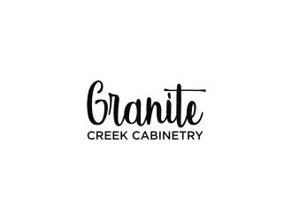 Granite Creek Cabinetry  logo design by vostre