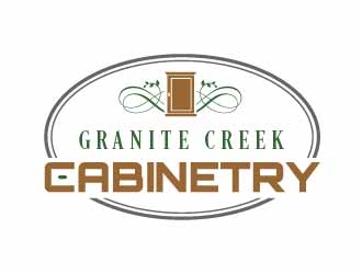 Granite Creek Cabinetry  logo design by SOLARFLARE