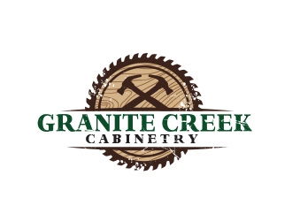 Granite Creek Cabinetry  logo design by wenxzy