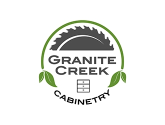 Granite Creek Cabinetry  logo design by SteveQ