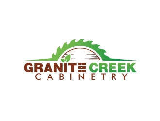 Granite Creek Cabinetry  logo design by Gaze