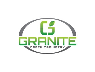 Granite Creek Cabinetry  logo design by lokiasan