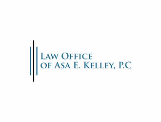 Law Office of Asa E. Kelley, P.C. logo design by hopee