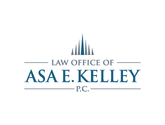 Law Office of Asa E. Kelley, P.C. logo design by shadowfax