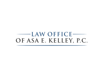 Law Office of Asa E. Kelley, P.C. logo design by yeve