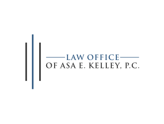 Law Office of Asa E. Kelley, P.C. logo design by yeve