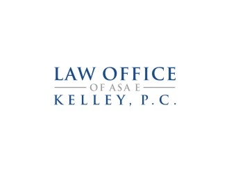 Law Office of Asa E. Kelley, P.C. logo design by bricton