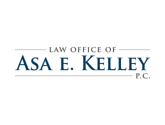 Law Office of Asa E. Kelley, P.C. logo design by lexipej