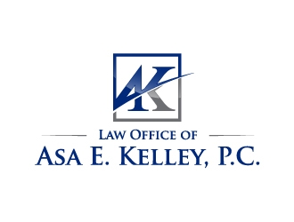 Law Office of Asa E. Kelley, P.C. logo design by kgcreative