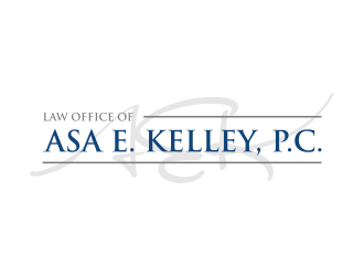 Law Office of Asa E. Kelley, P.C. logo design by RIANW