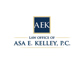 Law Office of Asa E. Kelley, P.C. logo design by Fear