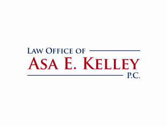 Law Office of Asa E. Kelley, P.C. logo design by ammad