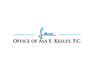 Law Office of Asa E. Kelley, P.C. logo design by RatuCempaka
