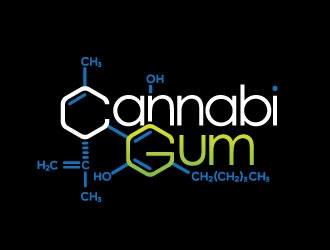Cannabi Gum logo design by REDCROW