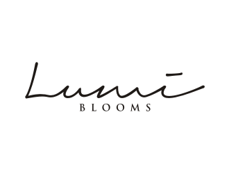 Lumi Blooms  logo design by dewipadi