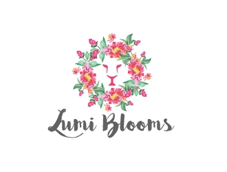 Lumi Blooms  logo design by gilkkj