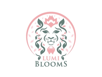 Lumi Blooms  logo design by alxmihalcea