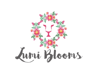 Lumi Blooms  logo design by gilkkj