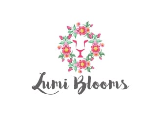 Lumi Blooms  logo design by gilkkj