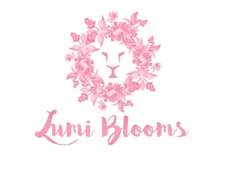 Lumi Blooms  logo design by gilkkj