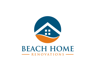 Beach Home Renovations logo design by dewipadi