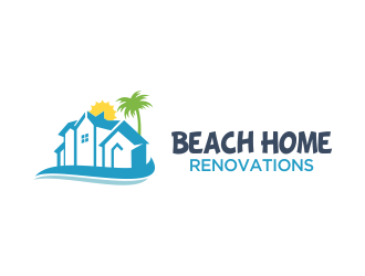 Beach Home Renovations logo design by mikael