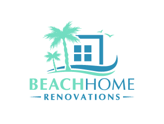 Beach Home Renovations logo design by akilis13