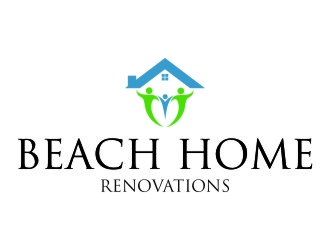 Beach Home Renovations logo design by jetzu