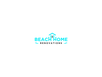 Beach Home Renovations logo design by mbamboex