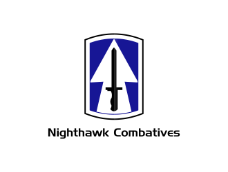 Nighthawk Combatives logo design by BlessedArt