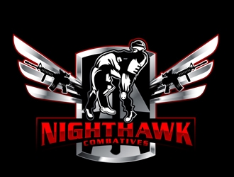 Nighthawk Combatives logo design by DreamLogoDesign
