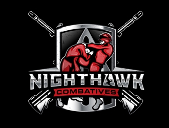 Nighthawk Combatives logo design by DreamLogoDesign