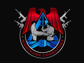Nighthawk Combatives logo design by DreamLogoDesign