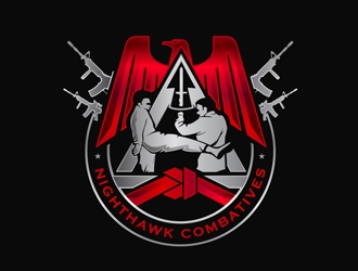 Nighthawk Combatives logo design by DreamLogoDesign