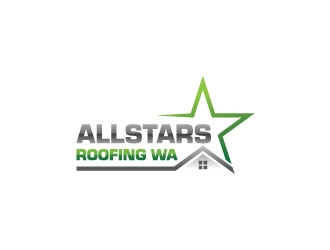 AllStars Roofing WA logo design by Gaze