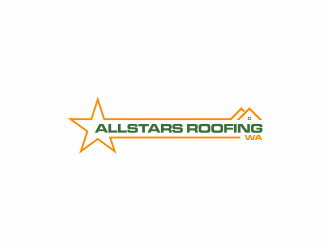 AllStars Roofing WA logo design by ammad