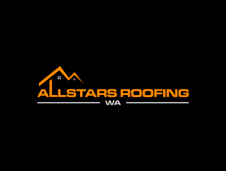 AllStars Roofing WA logo design by ammad