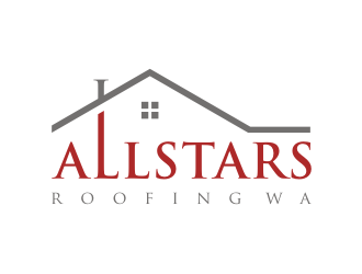AllStars Roofing WA logo design by enilno