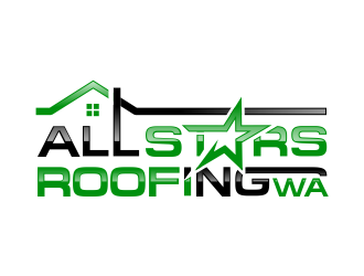AllStars Roofing WA logo design by kopipanas