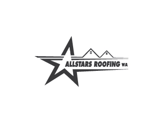 AllStars Roofing WA logo design by bcendet