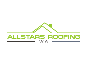 AllStars Roofing WA logo design by RatuCempaka