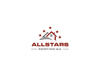 AllStars Roofing WA logo design by kaylee