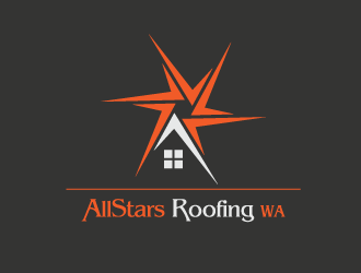 AllStars Roofing WA logo design by mppal