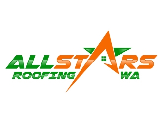 AllStars Roofing WA logo design by fantastic4