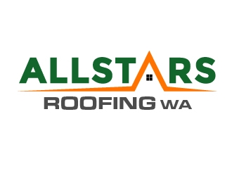 AllStars Roofing WA logo design by quanghoangvn92