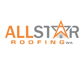 AllStars Roofing WA logo design by ruki