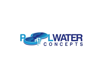 Pool Water Concepts  logo design by CreativeKiller