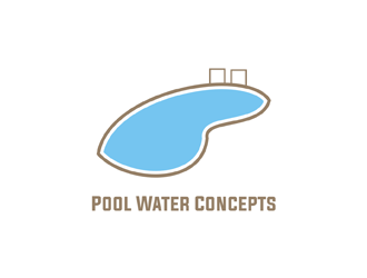 Pool Water Concepts  logo design by EkoBooM