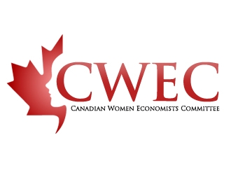 Canadian Women Economists Committee  (CWEC)  Comité des Femmes Économistes Canadiennes (CoWEC) logo design by gilkkj