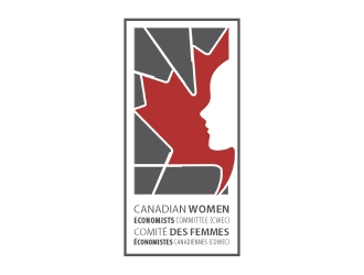 Canadian Women Economists Committee  (CWEC)  Comité des Femmes Économistes Canadiennes (CoWEC) logo design by zizo